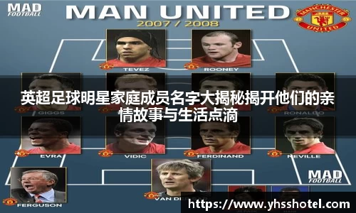 英超足球明星家庭成员名字大揭秘揭开他们的亲情故事与生活点滴
